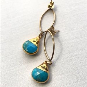 Turquoise earrings